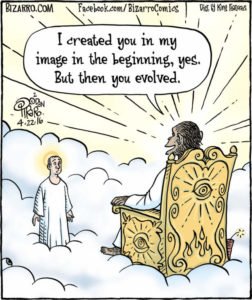Mennesket utviklet seg videre, men har «Gud» gjort det samme?